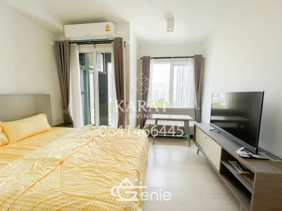 Chapter One Eco for rent Beautiful decor 8,500 THB fully furnished 23 sqm fl.10 City View K.Bee 064146-6445 (R5615)