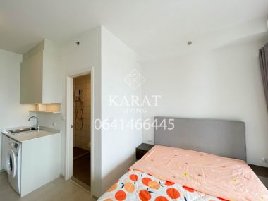 ให้เช่า แชปเตอร์วัน รัชดา ห้วยขวาง ห้องสวย 8,500 23 ตร.ม ชั้น 21 วิวเมืองสวนมาก ระเบียงทิศใต้ คุณบี 064-146-6445(R5627)