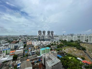 ให้เช่า แชปเตอร์วัน รัชดา ห้วยขวาง ห้องสวย 8,500 23 ตร.ม ชั้น 21 วิวเมืองสวนมาก ระเบียงทิศใต้ คุณบี 064-146-6445(R5627)
