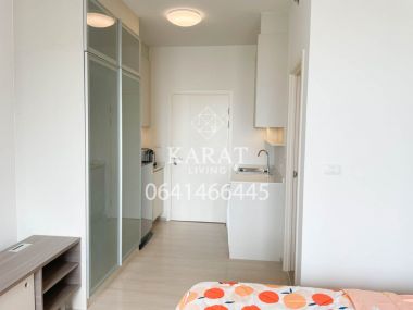 ให้เช่า แชปเตอร์วัน รัชดา ห้วยขวาง ห้องสวย 8,500 23 ตร.ม ชั้น 21 วิวเมืองสวนมาก ระเบียงทิศใต้ คุณบี 064-146-6445(R5627)