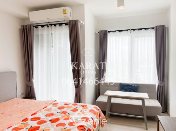 Chapter One Eco for rent Beautiful decor 8,500 THB fully furnished 23 sqm fl.21 City View K.Bee 064146-6445 (R5627)