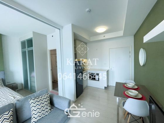 Chapter One Eco for rent Beautiful decor 10,000 THB fully furnished 29 sqm fl.5 City View K.Bee 064146-6445 (R5672)