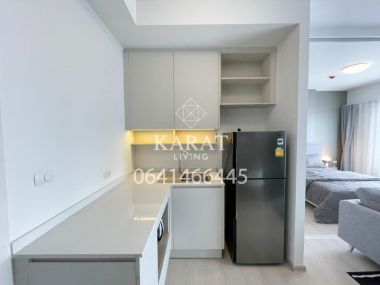 ให้เช่า แชปเตอร์วัน รัชดา ห้วยขวาง ห้องสวย 11,000 29 ตร.ม ชั้น 19 วิวเมืองสวนมาก ระเบียงทิศเหนือ คุณบี 064-146-6445 (R5673)