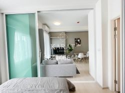 Chapter One Eco for rent Beautiful decor 11,000 THB fully furnished 29 sqm fl.19 City View K.Bee 064146-6445 (R5673)