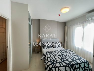 Chapter One Eco for rent Beautiful decor 11,000 THB fully furnished 29 sqm fl.12 City View K.Bee 064146-6445 (R5679)