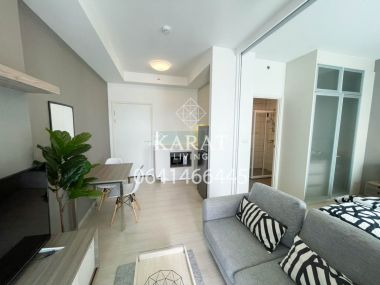 Chapter One Eco for rent Beautiful decor 11,000 THB fully furnished 29 sqm fl.12 City View K.Bee 064146-6445 (R5679)