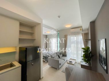 Chapter One Eco for rent Beautiful decor 11,000 THB fully furnished 29 sqm fl.12 City View K.Bee 064146-6445 (R5679)