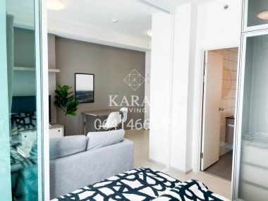 Chapter One Eco for rent Beautiful decor 11,000 THB fully furnished 29 sqm fl.12 City View K.Bee 064146-6445 (R5679)