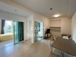 Chapter One Eco for rent 2 beds Beautiful decor 19,000 THB fully furnished 48 sqm fl.2 City View K.Bee 064146-6445 (R5678)