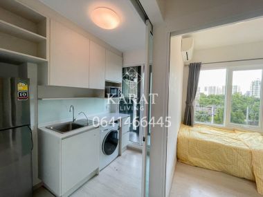 ให้เช่า แชปเตอร์วัน รัชดา ห้วยขวาง 2 ห้องนอน ห้องสวย 19,000 48 ตร.ม ชั้น 2 คุณบี 064-146-6445 (R5678)