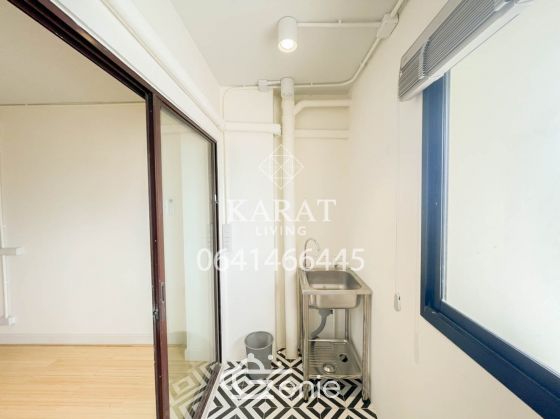 Srivara Mansion 2 for rent 1 bed 1 bath.40 sq.m 9,000 THB (include common fee) FL.18 pool view city view K.Bee 064146-6445 (R5682)