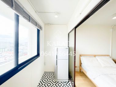 ให้เช่า คอนโด ศรีวรา แมนชั่น 2 ห้องสวยมาก  รีโนเวทใหม่หมด 1 ห้องนอน 1 ห้องน้ำ 40 ตร.ม 9,000 (รวมค่าส่วนกลางแล้ว) ชั้น 18 วิวสระ วิวเมือง คุณบี 064-146-6445 (R5682)