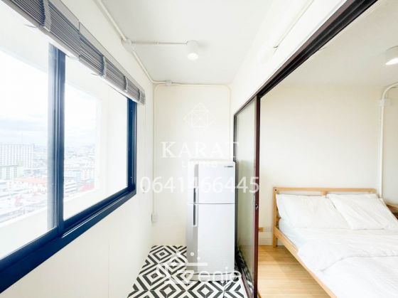 ให้เช่า คอนโด ศรีวรา แมนชั่น 2 ห้องสวยมาก  รีโนเวทใหม่หมด 1 ห้องนอน 1 ห้องน้ำ 40 ตร.ม 9,000 (รวมค่าส่วนกลางแล้ว) ชั้น 18 วิวสระ วิวเมือง คุณบี 064-146-6445 (R5682)