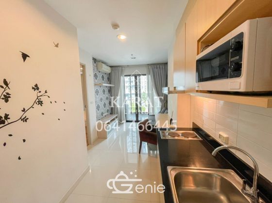 IDEO Ratchada – Huaykwang for rent Hot price 11,000 THB 1 bed 1 bath 35 sq.m Conner room FL.5 the Garden view K.Bee 064146-6445 (R5687)