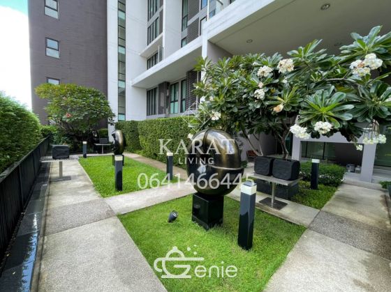 IDEO Ratchada – Huaykwang for rent Hot price 11,000 THB 1 bed 1 bath 35 sq.m Conner room FL.5 the Garden view K.Bee 064146-6445 (R5687)