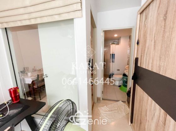 The Kith Plus Sukhumvit 113 for sale owner post fully furnished 1.25 MB 1 bed 28 sqm Fl.2 Tower A K.Bee 064-146-6445 (R5691)