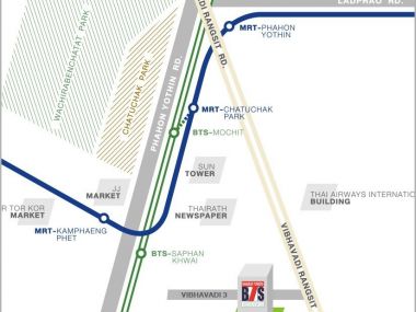 SALE! BTS RESIDENCE Condo 2-bed room @Chatujak, BTS Mochit