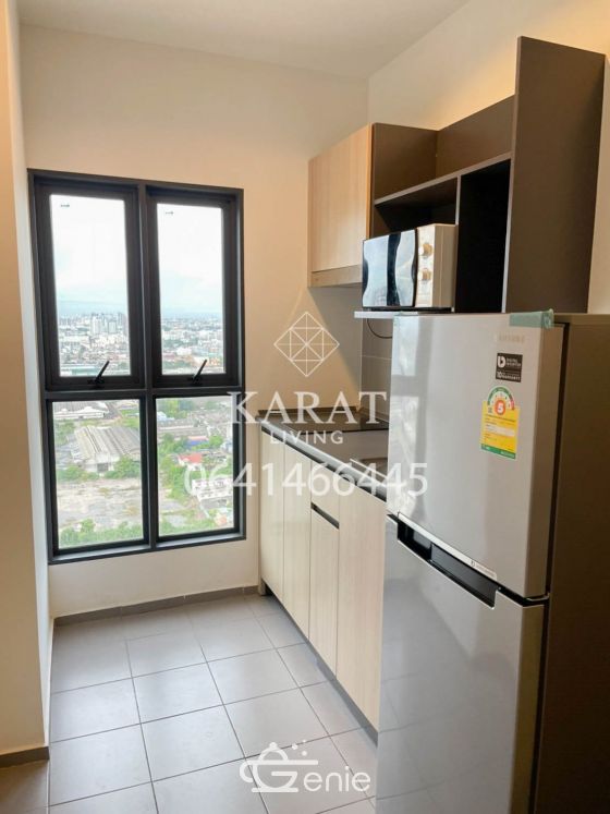 Ideo s115 for rent 35 sq.m 1 bed 1 bath.hot price 8,000 THB fully furnished  FL.30 K.Bee 064146-6445 (R5692)