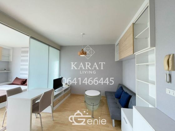 The iris rama 9 srinakarin for sale 1.8 MB (transfer fee.50/50) 32 sqm Fl.3 pet friendly condo K.Bee 064-146-6445 (R5696)