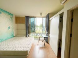 The iris rama 9 srinakarin for rent 1 bed 1 bath.32 sq.m fully furnished 6,000 THB  FL.2 K.Bee 064146-6445 (R5698)