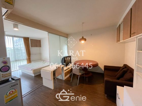 The iris rama 9 srinakarin for rent 1 bed 1 bath.32 sq.m fully furnished 6,000 THB FL.2 K.Bee 064146-6445 (R5699)