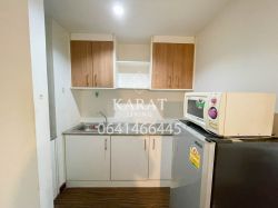 The iris rama 9 srinakarin for rent 1 bed 1 bath.32 sq.m fully furnished 6,000 THB FL.2 K.Bee 064146-6445 (R5699)