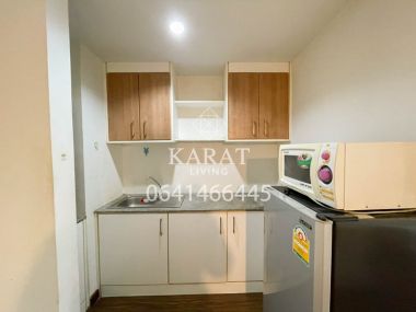 ให้เช่า ไอริส พระราม 9 32 ตร.ม 6,000 พร้อมเครื่องใช้ฟ้าครบ ชั้น 2  คุณบี 064-146-6445 (R5699)