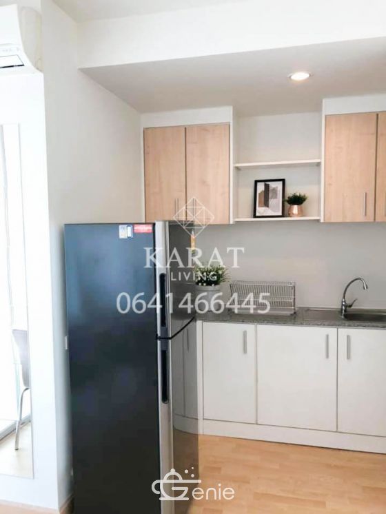 The iris rama 9 srinakarin 1 bed for sale 1.8 MB (include transfer fee) 32 sqm beautiful deccor Fl.4 pet friendly condo K.Bee 064-146-6445 (R5702)