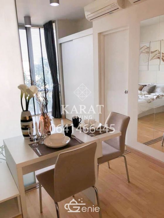 The iris rama 9 srinakarin 1 bed for sale 1.8 MB (include transfer fee) 32 sqm beautiful deccor Fl.4 pet friendly condo K.Bee 064-146-6445 (R5702)