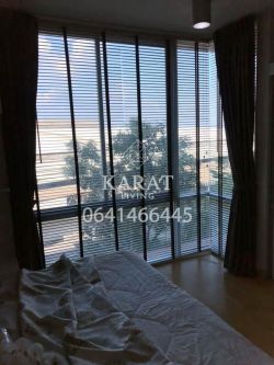 The iris rama 9 srinakarin 1 bed for sale 1.8 MB (include transfer fee) 32 sqm beautiful deccor Fl.4 pet friendly condo K.Bee 064-146-6445 (R5702)