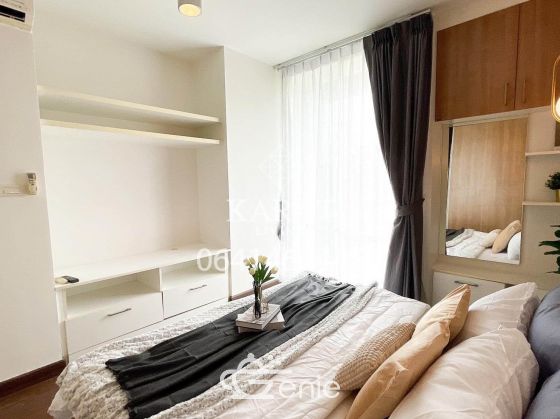 The iris rama 9 srinakarin 1 bed for sale 3.5 MB 32 sqm beautiful deccor Fl.1 pet friendly condo K.Bee 064-146-6445 (R5703)