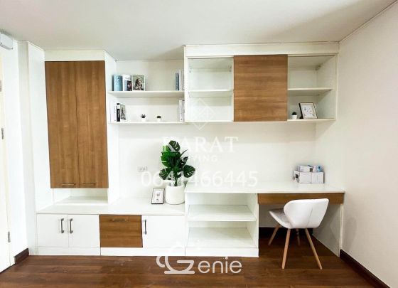 The iris rama 9 srinakarin 1 bed for sale 3.5 MB 32 sqm beautiful deccor Fl.1 pet friendly condo K.Bee 064-146-6445 (R5703)