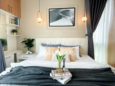 The iris rama 9 srinakarin 1 bed for sale 3.5 MB 32 sqm beautiful deccor Fl.1 pet friendly condo K.Bee 064-146-6445 (R5703)