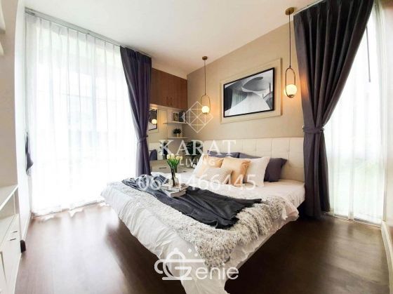 The iris rama 9 srinakarin 1 bed for sale 3.5 MB 32 sqm beautiful deccor Fl.1 pet friendly condo K.Bee 064-146-6445 (R5703)