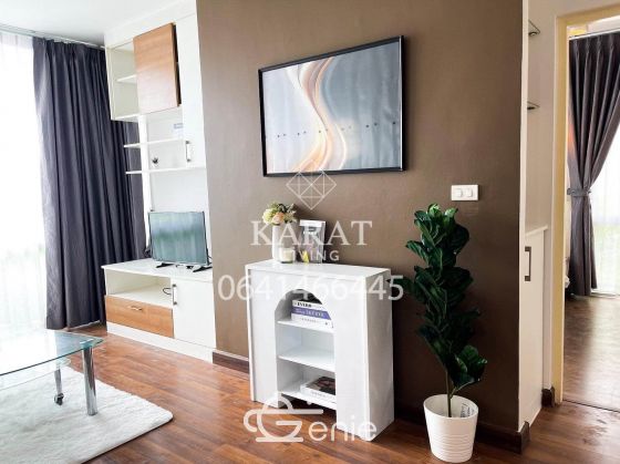 The iris rama 9 srinakarin 1 bed for sale 3.5 MB 32 sqm beautiful deccor Fl.1 pet friendly condo K.Bee 064-146-6445 (R5703)